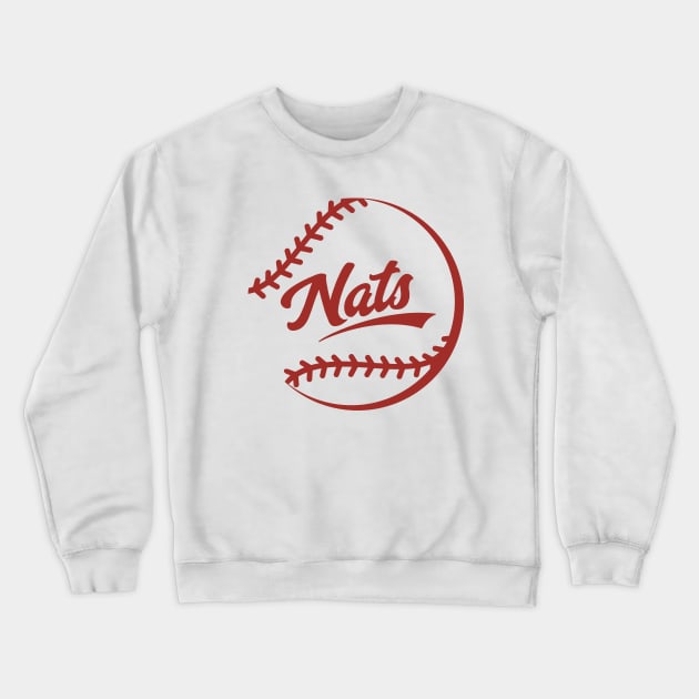 Nats Baseball Crewneck Sweatshirt by Sitzmann Studio